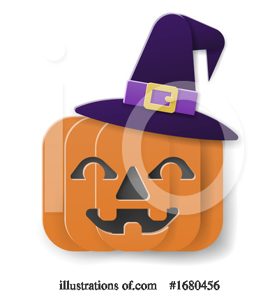 Royalty-Free (RF) Jackolantern Clipart Illustration by AtStockIllustration - Stock Sample #1680456