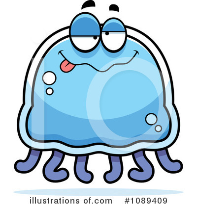 Jellyfish Clipart #1089409 by Cory Thoman