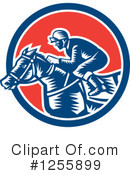 Jockey Clipart #1255899 by patrimonio