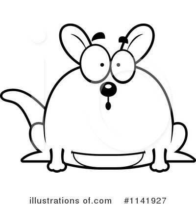 Royalty-Free (RF) Kangaroo Clipart Illustration by Cory Thoman - Stock Sample #1141927