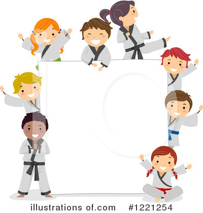 Karate Clipart #1221254 by BNP Design Studio