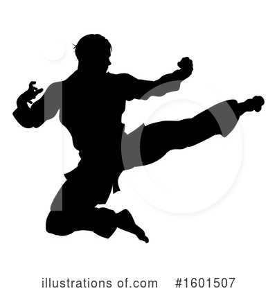 Royalty-Free (RF) Karate Clipart Illustration by AtStockIllustration - Stock Sample #1601507