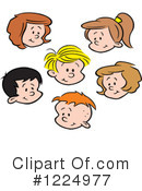 Kids Clipart #1224977 by Johnny Sajem