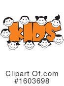 Kids Clipart #1603698 by Johnny Sajem