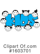 Kids Clipart #1603701 by Johnny Sajem