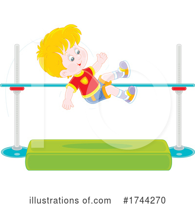 High Jump Clipart #1744270 by Alex Bannykh