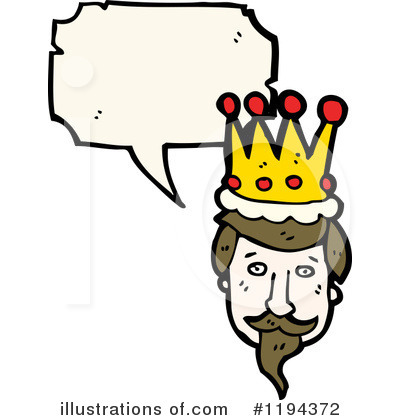 King Clipart #1194372 by lineartestpilot