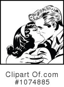 Kissing Clipart #1074885 by brushingup