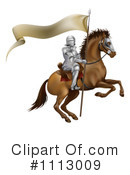 Knight Clipart #1113009 by AtStockIllustration