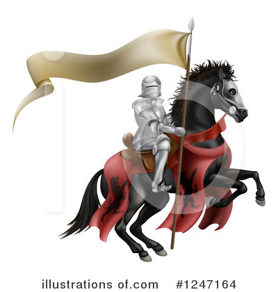 Horses Clipart #1247164 by AtStockIllustration