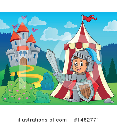 Knight Clipart #1462771 by visekart