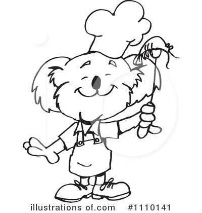 Chef Clipart #1110141 by Dennis Holmes Designs