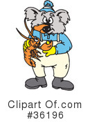 Koala Clipart #36196 by Dennis Holmes Designs