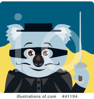 Koala Clipart #41194 by Dennis Holmes Designs