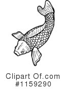 Koi Clipart #1159290 by lineartestpilot