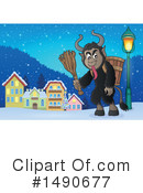 Krampus Clipart #1490677 by visekart