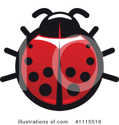 Royalty-Free (RF) Ladybug Clipart Illustration by Vector Tradition SM - Stock Sample #1115516