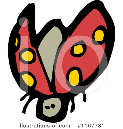 Royalty-Free (RF) Ladybug Clipart Illustration by lineartestpilot - Stock Sample #1167731