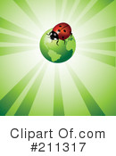 Ladybug Clipart #211317 by Eugene