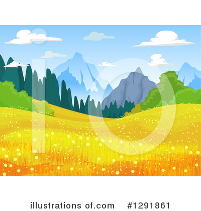 Royalty-Free (RF) Landscape Clipart Illustration by BNP Design Studio - Stock Sample #1291861