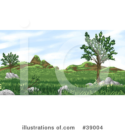 Royalty-Free (RF) Landscape Clipart Illustration by Tonis Pan - Stock Sample #39004