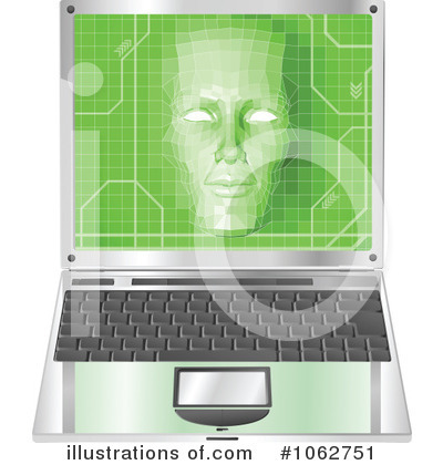 Royalty-Free (RF) Laptop Clipart Illustration by AtStockIllustration - Stock Sample #1062751