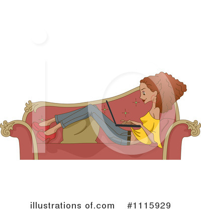 Couch Clipart #1115929 by BNP Design Studio