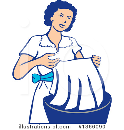 Housekeeping Clipart #1366090 by patrimonio