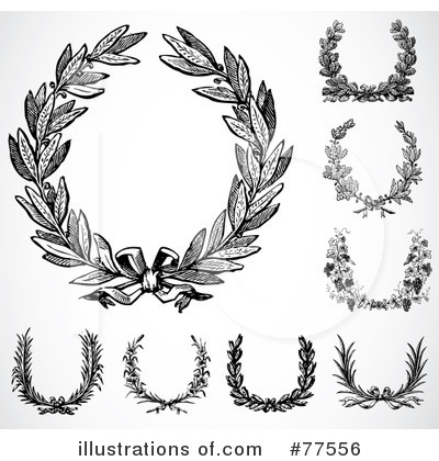 Laurels Clipart #77556 by BestVector