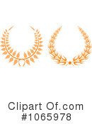 Laurel Wreath Clipart #1065978 by Vector Tradition SM