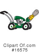 Lawn Mower Clipart #16575 by Mascot Junction
