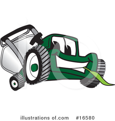 Lawn Care Clipart #16580 by Mascot Junction