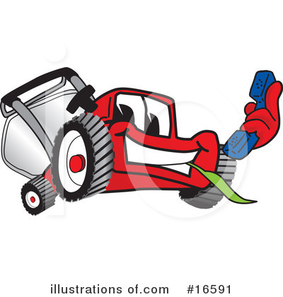 Lawn Care Clipart #16591 by Mascot Junction