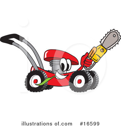 Lawn Care Clipart #16599 by Mascot Junction