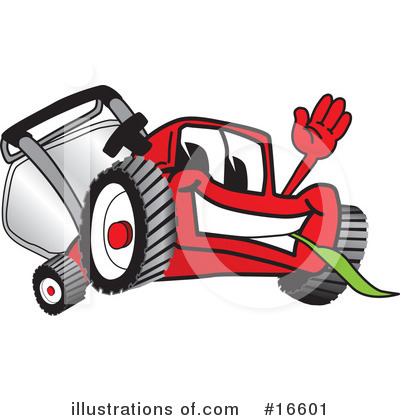 Lawn Care Clipart #16601 by Mascot Junction