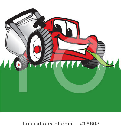 Lawn Care Clipart #16603 by Mascot Junction