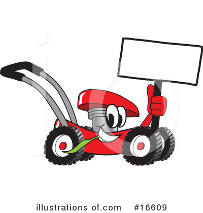 Lawn Care Clipart #16609 by Mascot Junction