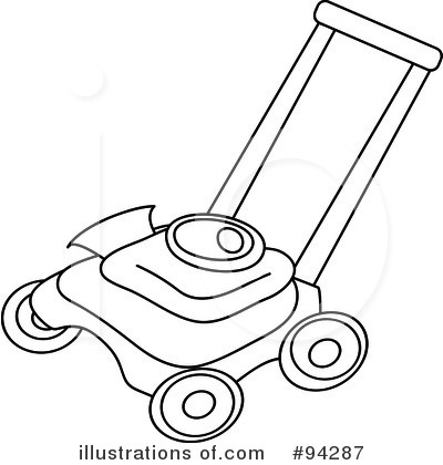 Lawn Mower Clipart #94287 by Pams Clipart