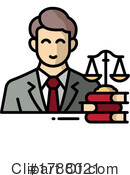 Lawyer Clipart #1788021 by beboy