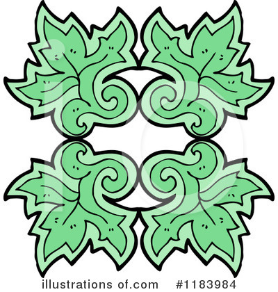 Royalty-Free (RF) Leaf Clipart Illustration by lineartestpilot - Stock Sample #1183984