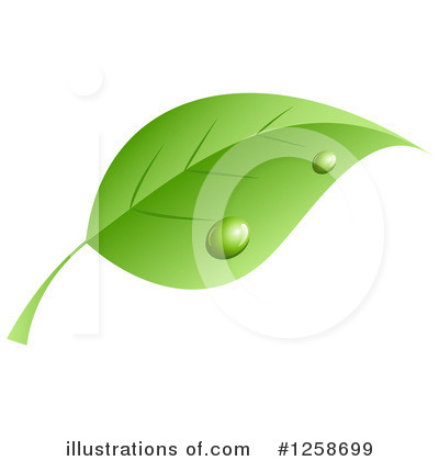 Royalty-Free (RF) Leaf Clipart Illustration by KJ Pargeter - Stock Sample #1258699