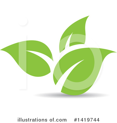 Leaves Clipart #1419744 by cidepix