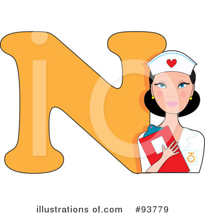 Royalty-Free (RF) Learning The Abcs Clipart Illustration by Maria Bell - Stock Sample #93779