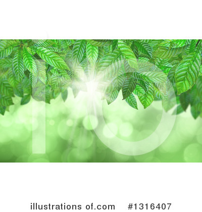 Leaves Clipart #1316407 by KJ Pargeter