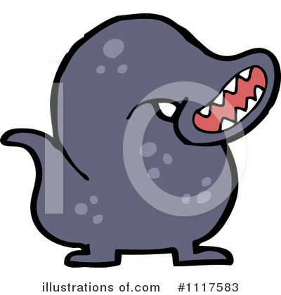 Royalty-Free (RF) Leech Clipart Illustration by lineartestpilot - Stock Sample #1117583