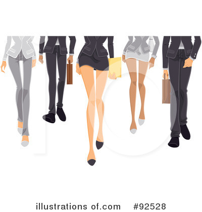 Business Woman Clipart #92528 by BNP Design Studio
