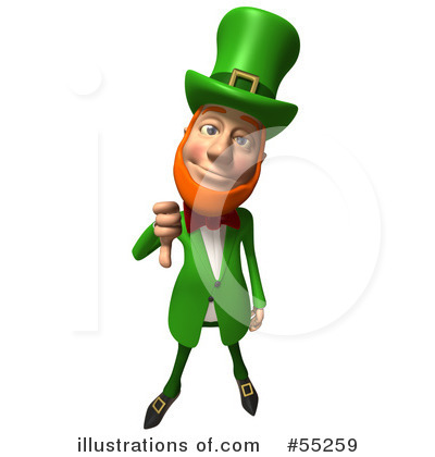 Leprechaun Character Clipart #55259 - Illustration by Julos