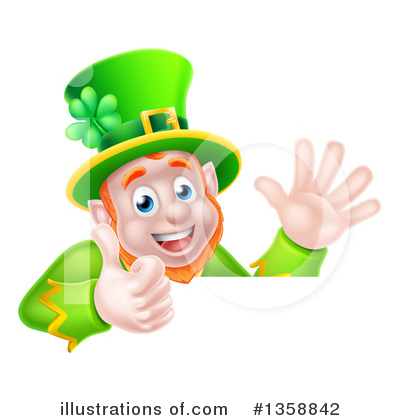 Royalty-Free (RF) Leprechaun Clipart Illustration by AtStockIllustration - Stock Sample #1358842