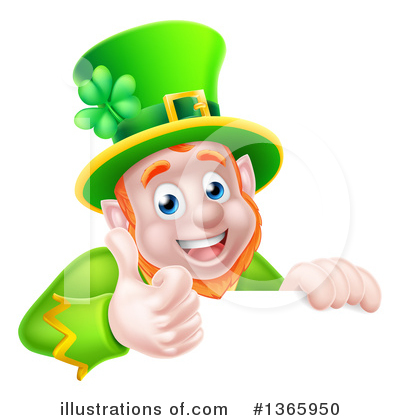 Leprechaun Clipart #1365950 by AtStockIllustration