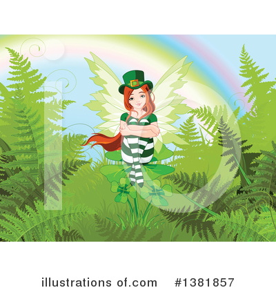 Royalty-Free (RF) Leprechaun Clipart Illustration by Pushkin - Stock Sample #1381857